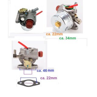 Vergaser f. Tecumseh 640350 640271 640303 TORO Rasenmher Rasentraktor