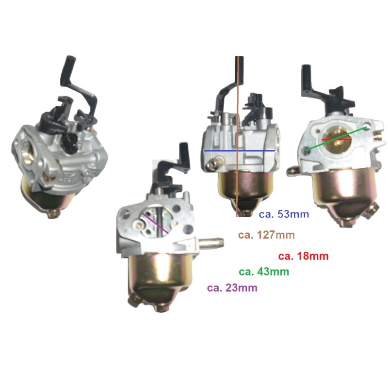 Carburateur MTD THORX 35 - Compatible 951-11707 751-10308 1P61NA 1P61FE Réparation Tondeuse Essence