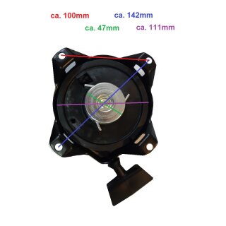 Starter f. B & S 106232 Briggs & Stratton auch Tecumseh Reversierstarter Seilzugstarter