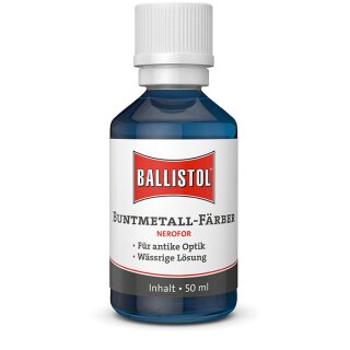 Öl,Ballistol, Nerofor,Antik-Messing-Färber 50ml