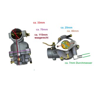 Vergaser fr B&S 390323, 394228, 398170, 293950, 394514 Rasentraktor, Mher