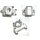 Griffhalter Antivibration 28mm  für Motorsense Motorbesen Freischneider Handgriff Griff