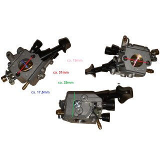 Vergaser f. Stihl BR350, BR430, SR430, SR450 Laubgeblse, Geblse, Motorspritze Rckenspritze