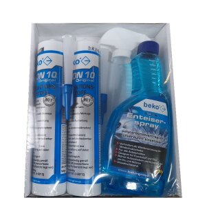 Beko, 2 x Allcon10, Konstruktionsklebstoff, Klebstoff,Kleber,Universalkleber Enteiserspray, Enteiser