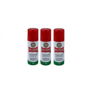 Öl,Ballistol, Universalöl,Werkstattöl, Spray 3x50ml