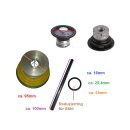Fadenkopf Universal für Faden bis 3mm mit 15m 3mm...