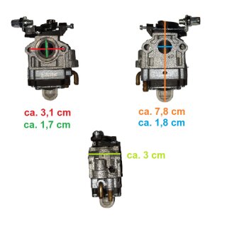 Vergaser f. Husqvarna G45, 143R, 226R, Motorsense, Freischneider, Sense, Trimmer