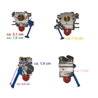 Vergaser f. Husqvarna 128LD, 125L, 125LDX, Motorsense, Freischneider, Rasentrimmer