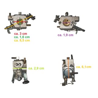 Vergaser f. Husqvarna 553-RBX Walbro, Rasentrimmer, Motorsense, Freischneider, Multifunktionsgert