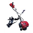 Motorsense 4 Takt Honda GX35 Motor Luchs 255 Freischneider Silver edition
