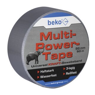 Beko Multi-Power-Tape 50 mm x 50 m, silber