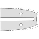 Ratioparts Kettenschiene 38cm, 0, 325 Zoll, 1, 3mm,...