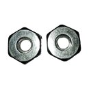 2 x Sechskantmutter M8 x 3/4 Universal Schwertmutter