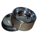 Futternapf Duo Premium Edelstahl 600ml + 200 ml...