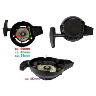 Starter Honda GX 25,Reversierstarter Seilzugstarter Motorsense, Motorbesen
