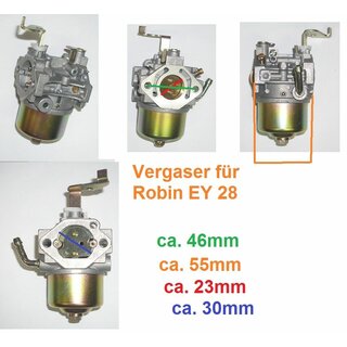 Vergaser f EY 28 von Robin  Rasenmäher Rüttelplatte Wasserpumpe Generator