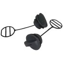 Husqvarna 235 236 240 Öl- & Benzindeckel Set – passgenaue Ersatzdeckel