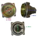 Kupplungsglocke, 28mm vierkant Motorsense, Sense, Trimmer, Besen