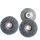 Grobreinigungsvlies Reinigungsscheibe Reinigungsvlies 180 x 22mm schwarz 3 Stück