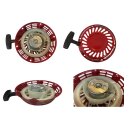 Starter Honda GX120-140-160-200 6 Loch Metall flach...