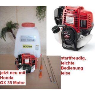 Sprühgerät Motorsprüher Motorspritze Viertakt Honda GX 35, Druckspritze 4 takt