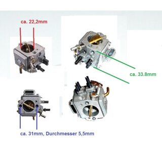 Vergaser f. Stihl 044 046 Ms440 Ms460 Zama Typ Kettensge, Sge Benzinsge