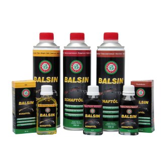 Ballistol BALSIN Schaftöl Rotbraun 50 ml – Holzschutz & Holzpflege
