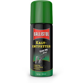 Klever Ballistol Robla Kaltentfetter Spray, Fettlöser, 50 ml (23356)