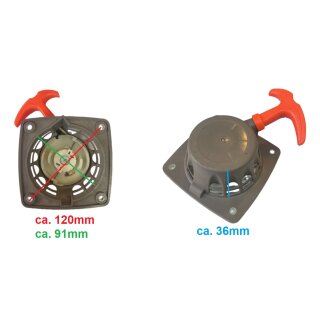 Starter GX 31 Nachbau, B1, Seilzugstarter Reversierstarter Motorsense Sense Nachbaumotor