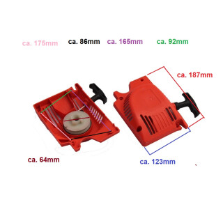 Starter Motorsge 50cm S4  Reversierstarter Seilzugstarter Anwurf Seilzug