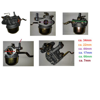 Vergaser f. Robin EC08, 10, 12, Rasenmher, Schneefrsen