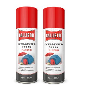 BALLISTOL Pluvonin 2 x 500 ml Imprägnierspray waterstop Imprägnierung 25010