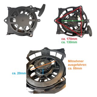 Starter Honda GC190, GCV 190, GS190, GSV190
