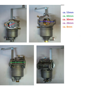 Vergaser MZ 360, EF5200 EF6600 ohne Magnetventil