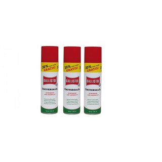 3 x Ballistol Universalöl Spray - 240 ml Sondergröße - 20 % mehr Inhalt