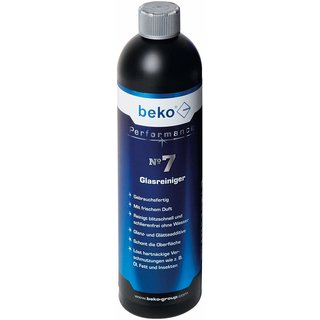 Glasreiniger 750 ml BEKO Performance No. 7 Flasche P7-000-75