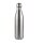 Edelstahl Trinkflasche 750 ml Isolierflasche Thermoflasche Silber