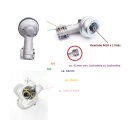 Motorsensengetriebe Getriebe Stihl FS 89, 91, 111, 131...