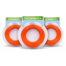 Mähfaden 3 mm Vierkant 12 m – Ersatzfaden...