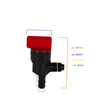 Benzinhahn fr Briggs & Stratton, 698182 Rasenmher Mher Hahn