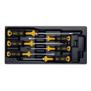 Elora MS-36 Schraubendreher Set mit Sechskant Quatrolit...