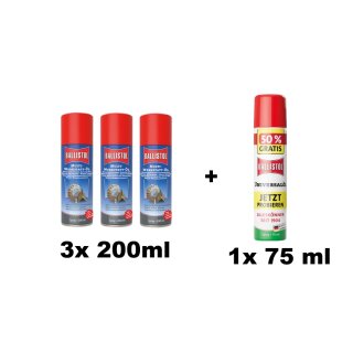 Ballistol, Multi-Werkstattöl,Werkstattöl,3 x 200ml