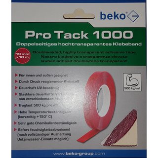 Beko, Pro tack 1000, Klebeband, Klebstoff,Kleber,Universalklebeband