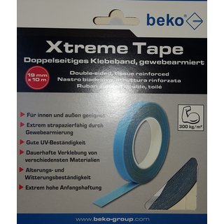Beko, Xtreme Tape,10m Klebeband, Klebstoff,Kleber,Universalklebeband